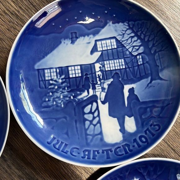 Assorted Lot of 6 Jule After Royal Copenhagen Christmas Plate Collection 7" - Picture 9 of 12